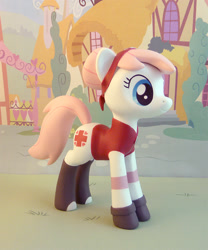 Size: 791x950 | Tagged: safe, artist:krowzivitch, nurse redheart, clothes, craft, crossover, figurine, haruno sakura, naruto, photo, ponified, sculpture, solo, traditional art