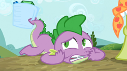 Size: 1054x592 | Tagged: safe, derpibooru import, screencap, granny smith, spike, dragon, just for sidekicks