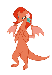 Size: 466x672 | Tagged: safe, artist:queencold, derpibooru import, oc, oc only, oc:jazz, dragon, dragoness, simple background, solo, teenaged dragon, transparent background