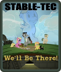 Size: 6808x8000 | Tagged: safe, artist:havebkyourway, derpibooru import, oc, oc only, dog, fallout equestria, absurd resolution, fallout, fallout 3, poster, propaganda, vault, vault boy