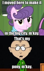 Size: 500x800 | Tagged: safe, suri polomare, image macro, it makes sense in context, meme, ship, south park, that's my pony, that's my x