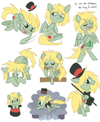 Size: 859x1041 | Tagged: safe, artist:ecokitty, derpibooru import, dr jekyll and mr hyde, mr hyde, ponified, the glass scientists