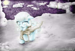 Size: 3168x2160 | Tagged: safe, artist:aquaticsun, derpibooru import, oc, oc only, oc:snowdrop, cloud, cloudy, solo