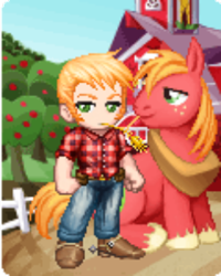 Size: 236x295 | Tagged: safe, derpibooru import, big macintosh, human, gaia online, human ponidox, humanized, sweet apple acres