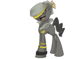 Size: 2000x1500 | Tagged: safe, artist:minty-red, derpibooru import, dusknoir, ponified, solo