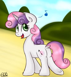 Size: 1250x1358 | Tagged: safe, artist:freefraq, sweetie belle, older, plot, solo, underhoof