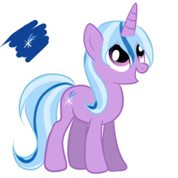 Size: 900x900 | Tagged: safe, artist:evannasykes, oc, oc only, oc:starlight, cutie mark, magical lesbian spawn, offspring, parent:trixie, parent:twilight sparkle, parents:twixie, solo