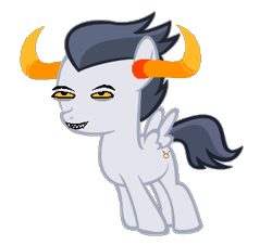 Size: 375x339 | Tagged: safe, derpibooru import, rumble, homestuck, solo, tavros nitram