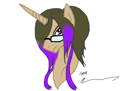 Size: 640x480 | Tagged: safe, artist:stagetechy1991, oc, oc only, offspring, parent:rarity, parent:trenderhoof, parents:trenderity, solo