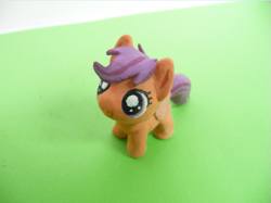 Size: 591x442 | Tagged: safe, artist:raru, derpibooru import, scootaloo, irl, photo, sculpture, solo