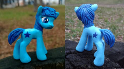 Size: 853x479 | Tagged: safe, artist:dragonataxia, derpibooru import, oc, oc only, earth pony, pony, custom, irl, photo, toy