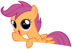 Size: 6000x4055 | Tagged: safe, artist:fabulouspony, derpibooru import, scootaloo, absurd resolution, simple background, solo, transparent background, vector