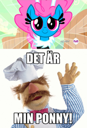 Size: 340x500 | Tagged: safe, seabreeze, it ain't easy being breezies, meme, swedish, swedish chef, that's my pony, that's my x, the muppets