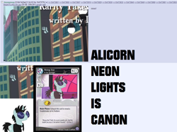 Size: 1252x930 | Tagged: safe, derpibooru import, neon lights, rising star, alicorn, pony, rarity takes manehattan, /mlp/, 4chan, alicorn drama, animation error, drama, everyone is an alicorn, male, neoncorn, stallion