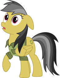 Size: 5000x6423 | Tagged: safe, artist:darknisfan1995, daring do, absurd resolution, simple background, solo, transparent background, vector