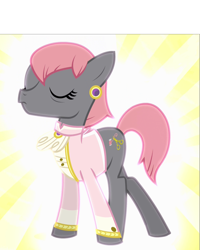 Size: 1920x2400 | Tagged: safe, derpibooru import, edit, screencap, prim hemline, earth pony, pony, rarity takes manehattan, female, mare, solo