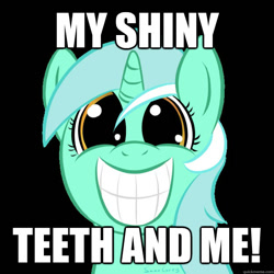 Size: 625x625 | Tagged: safe, artist:saine grey, derpibooru import, lyra heartstrings, image macro, solo, the fairly oddparents
