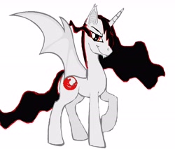 Size: 4600x3920 | Tagged: safe, artist:windfox14, alucard, hellsing, ponified, solo