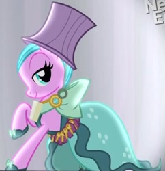 Size: 576x595 | Tagged: safe, derpibooru import, screencap, rarity takes manehattan, background pony, hotel chic, solo