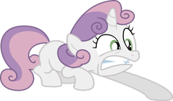 Size: 1280x747 | Tagged: safe, artist:the-aziz, derpibooru import, sweetie belle, faic, solo