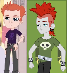 Size: 497x542 | Tagged: safe, screencap, crimson napalm, equestria girls, background human, comparison, littlest pet shop