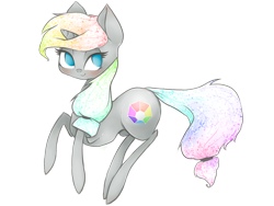 Size: 900x675 | Tagged: safe, artist:grandifloru, oc, oc only, oc:prism, pony, unicorn, solo