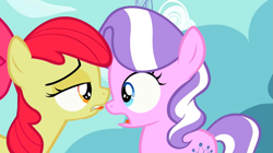 Size: 1065x598 | Tagged: safe, derpibooru import, screencap, apple bloom, diamond tiara, the cutie pox, out of context