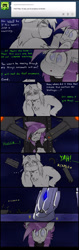 Size: 950x3000 | Tagged: safe, artist:ichibangravity, oc, oc only, ask king sombra pie, makel blanco, rae mix, tumblr