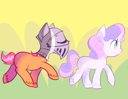 Size: 900x700 | Tagged: safe, derpibooru import, babs seed, sweetie belle, ask, ask one bad apple, helmet, tumblr