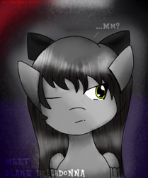 Size: 675x809 | Tagged: artist needed, safe, derpibooru import, blake belladonna, ponified, rwby, solo