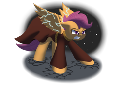 Size: 4092x2893 | Tagged: safe, artist:scramjet747, scootaloo, clothes, mage, robe, solo