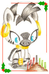 Size: 567x848 | Tagged: safe, artist:flutterluv, derpibooru import, zecora, zebra, kwanzaa, solo, traditional art