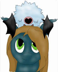 Size: 765x949 | Tagged: safe, oc, pony, digital art, male, pokémon, puppy love (character), stallion, woobat