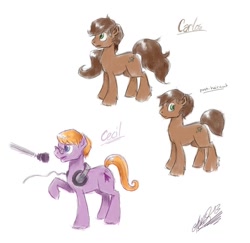 Size: 906x882 | Tagged: safe, artist:aymspony, derpibooru import, carlos, cecil, cecil palmer, perfect carlos, ponified, welcome to night vale