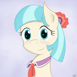 Size: 1024x1024 | Tagged: safe, artist:pexpy, derpibooru import, coco pommel, rarity takes manehattan, solo