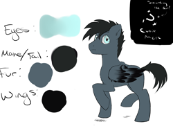 Size: 3900x3000 | Tagged: safe, artist:infernalbeggar, derpibooru import, oc, oc only, eclipse, indigo, indigo eclipse, reference sheet, starstep, to love the moon