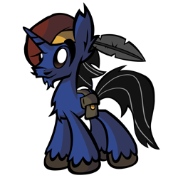 Size: 970x970 | Tagged: safe, artist:bronycurious, derpibooru import, oc, oc only, bronycurious, hat, solo, tudor cap