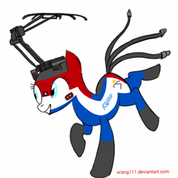 Size: 676x676 | Tagged: safe, artist:orang111, derpibooru import, doodle, electric wire, korail, korea, locomotive, pantograph, ponified, sketchbook mobile, solo, train