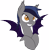 Size: 4768x4915 | Tagged: safe, artist:zee66, derpibooru import, oc, oc only, oc:echo, bat pony, pony, absurd resolution, simple background, solo, transparent background, vector