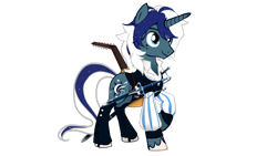 Size: 1024x576 | Tagged: safe, artist:anightlypony, derpibooru import, oc, oc only, pony, unicorn, clothes, freckles, lute, male, nightly, solo
