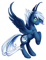 Size: 500x653 | Tagged: safe, artist:shinepawpony, derpibooru import, oc, oc only, oc:frostbite, solo