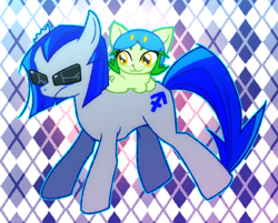 Size: 500x402 | Tagged: safe, artist:kqquin, derpibooru import, cat, abstract background, catified, duo, equius zahhak, homestuck, nepeta leijon, ponified, species swap