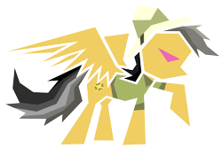 Size: 9000x6000 | Tagged: safe, artist:flamevulture17, daring do, absurd resolution, minimalist, solo