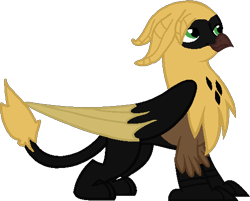 Size: 529x426 | Tagged: safe, artist:the_great_hunter, derpibooru import, oc, oc only, griffon, solo