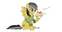 Size: 1625x846 | Tagged: safe, artist:frostheartissiamese, derpibooru import, daring do, chiara zanni, crossover, hamtaro, voice actor joke