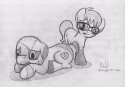 Size: 3300x2302 | Tagged: safe, artist:drawponies, derpibooru import, oc, oc only, earth pony, pony, black socks, patchwerk, sketch