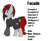 Size: 835x682 | Tagged: safe, artist:facade, derpibooru import, oc, oc only, oc:facade, fallout equestria, solo