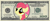 Size: 800x337 | Tagged: safe, artist:icebreak23, derpibooru import, apple bloom, federal reserve note, money, solo