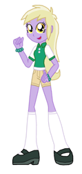 Size: 747x1568 | Tagged: safe, artist:ferrokiva, dinky hooves, equestria girls, equestria girls-ified, solo