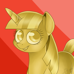 Size: 1200x1200 | Tagged: safe, artist:akara-art, derpibooru import, ponified, solo, twilight scepter